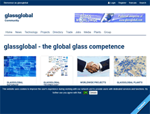 Tablet Screenshot of fr.glassglobal.com