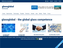 Tablet Screenshot of de.glassglobal.com